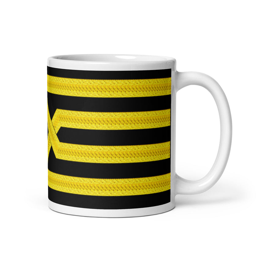 Ships Captain cup (choose epaulettes) - IamSEAWOLF shop