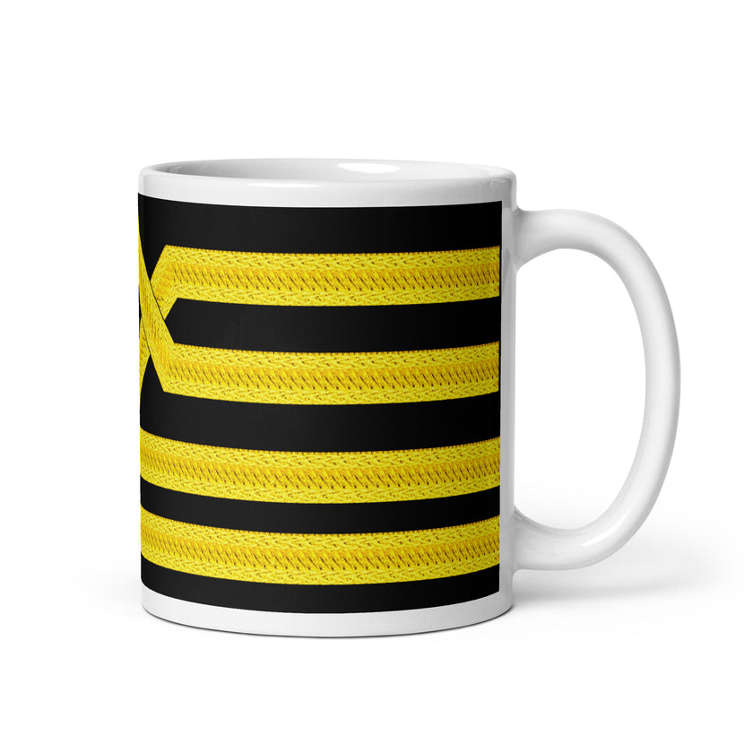 Ships Captain cup (choose epaulettes) - IamSEAWOLF shop