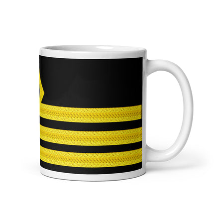 Ships Chief Officer cup (choose epaulettes) - IamSEAWOLF shop