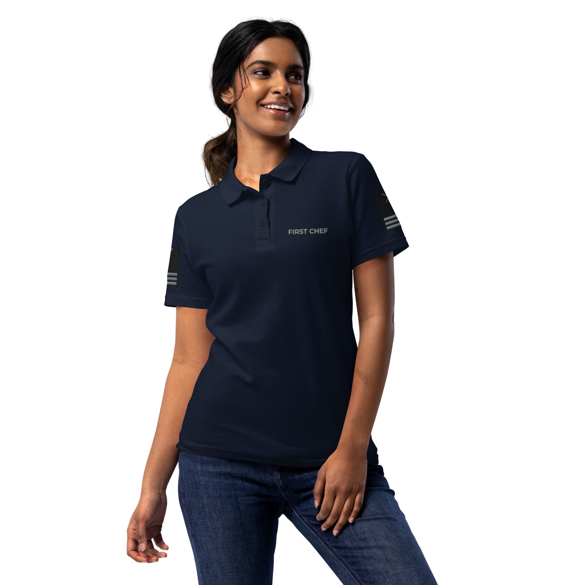 Super Yacht First Chef polo shirt - IamSEAWOLF shop
