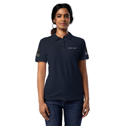 Super Yacht First Chef polo shirt - IamSEAWOLF shop