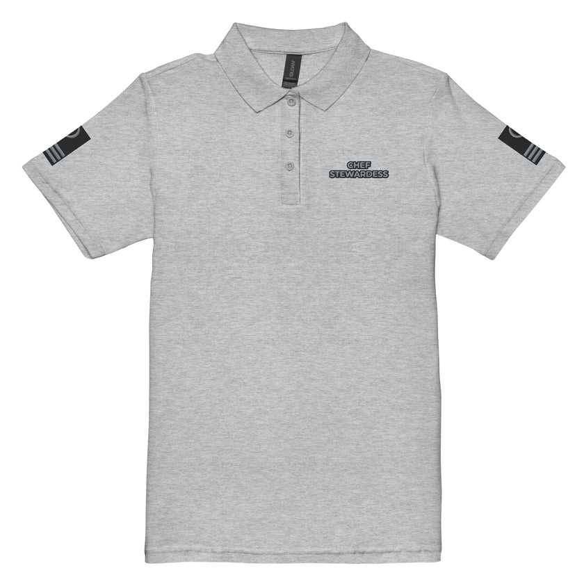 Super Yacht Chef Stewardess polo shirt - IamSEAWOLF shop