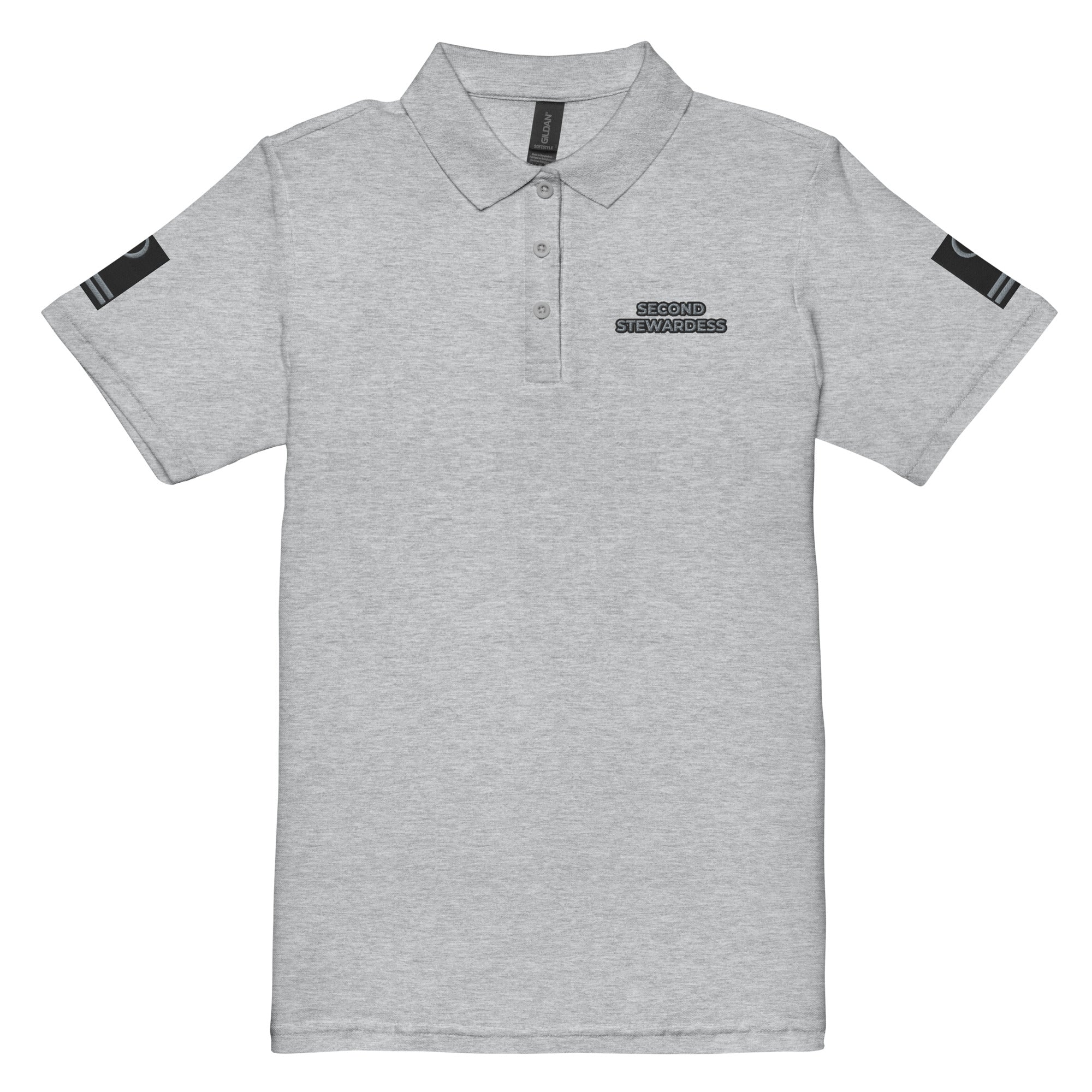 Super Yacht second stewardess polo shirt - IamSEAWOLF shop
