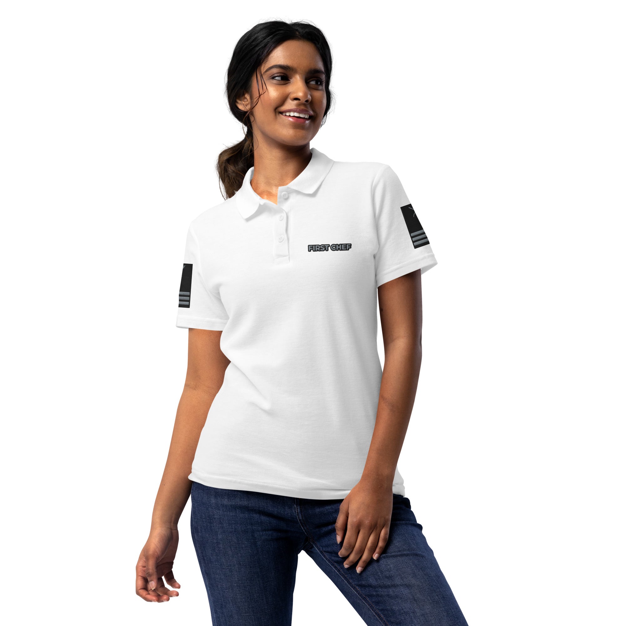 Super Yacht First Chef polo shirt - IamSEAWOLF shop