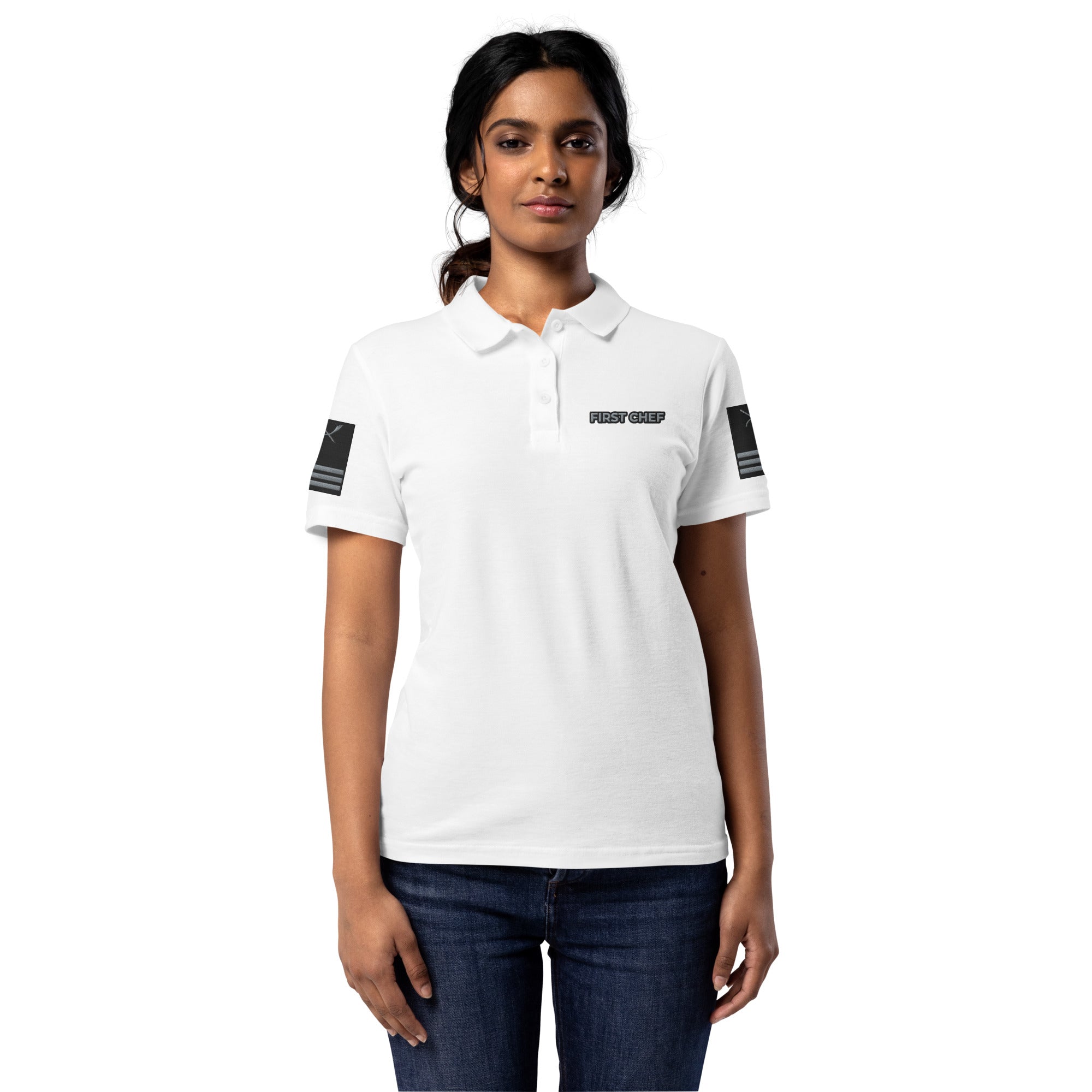 Super Yacht First Chef polo shirt - IamSEAWOLF shop