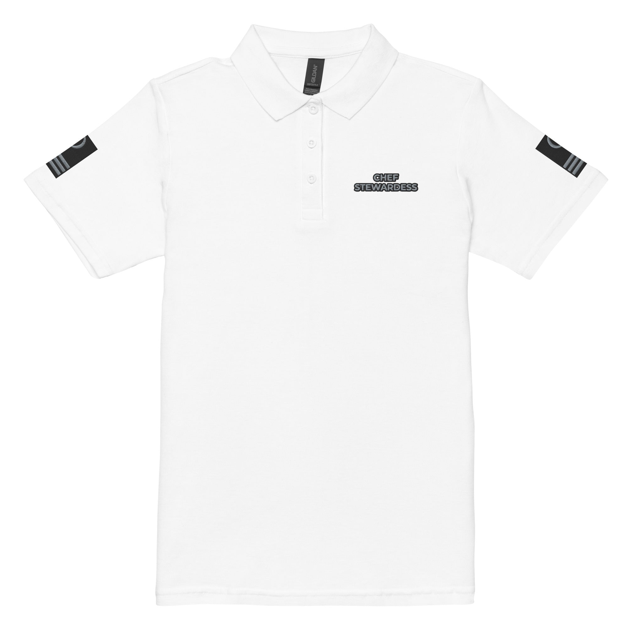 Super Yacht Chef Stewardess polo shirt