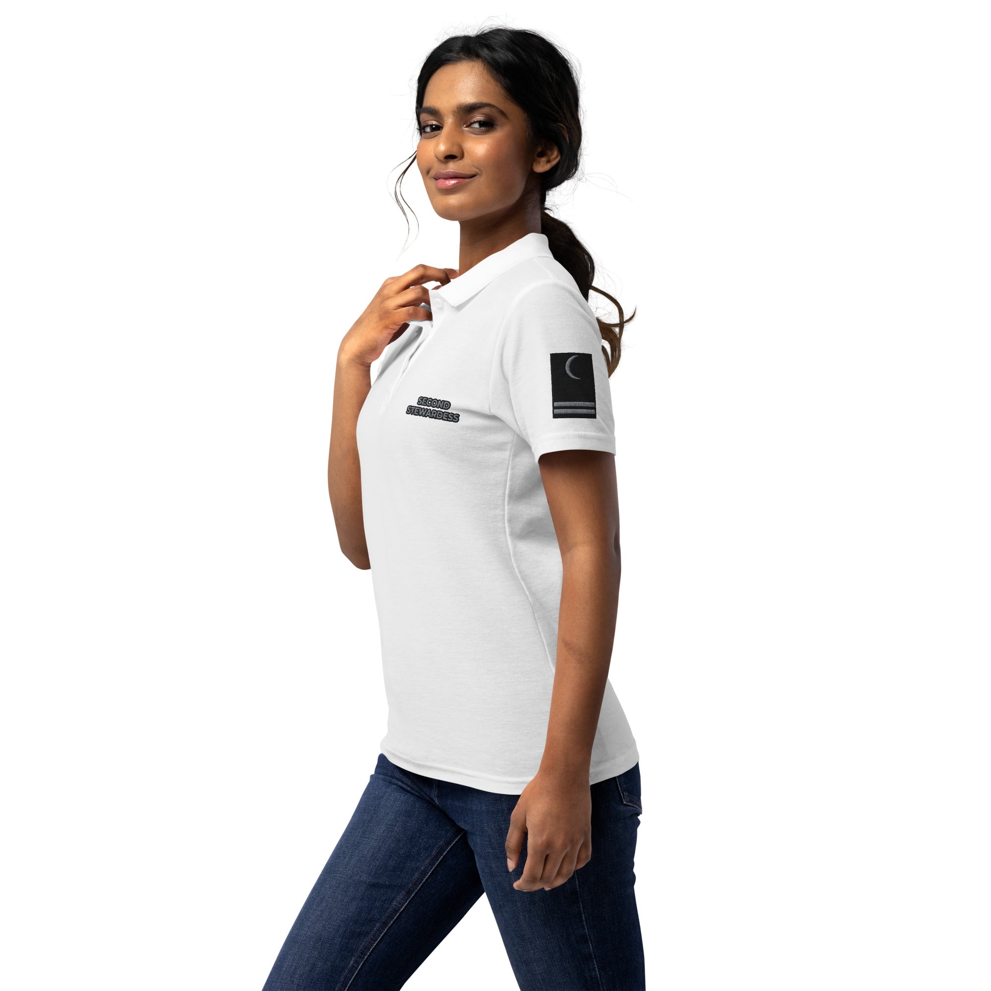 Super Yacht second stewardess polo shirt