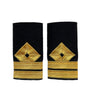 Merchant navy Epaulettes. 2 gold stripes and diamond. Second Officer. 3rd Engineer