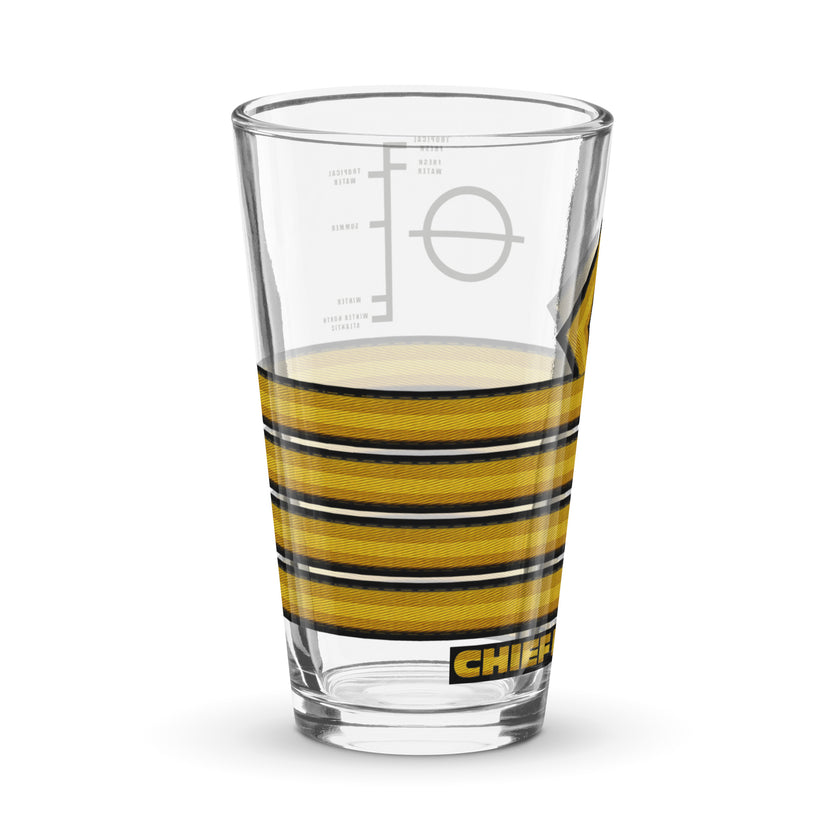 Chief Engineer glass with Rank - IamSEAWOLF shop