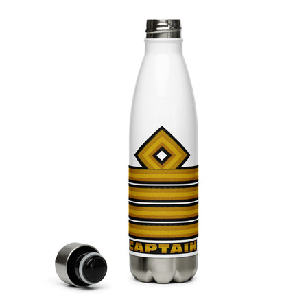 Stainless Steel Water Bottle CAPTAIN - IamSEAWOLF shop