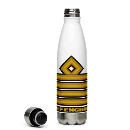 Stainless Steel Water Bottle CHIEF ENGINEER - IamSEAWOLF shop