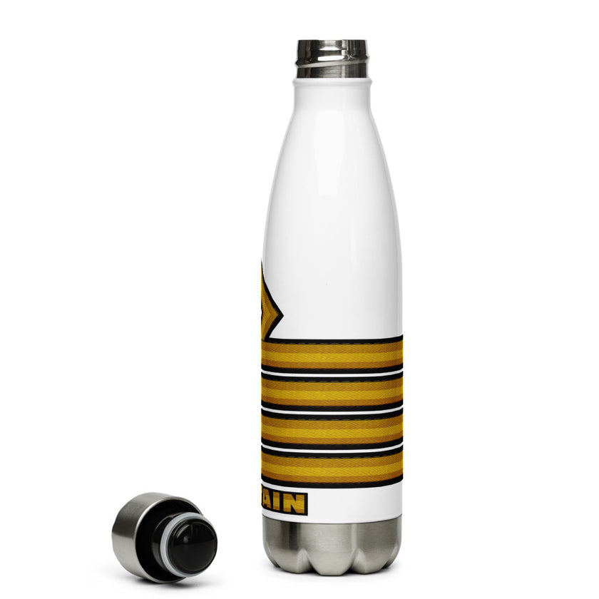 Stainless Steel Water Bottle CAPTAIN - IamSEAWOLF shop