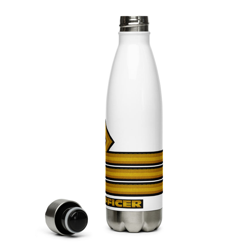 Stainless Steel Water Bottle CHIEF OFFICER - IamSEAWOLF shop