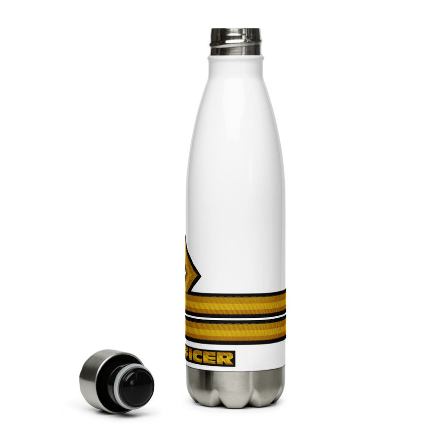 Second Officer Stainless Steel Water Bottle - IamSEAWOLF shop