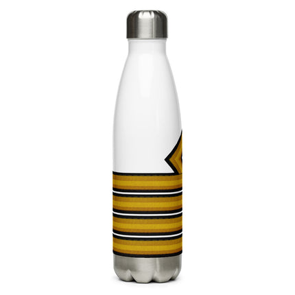 Stainless Steel Water Bottle 4 stripes. - IamSEAWOLF shop