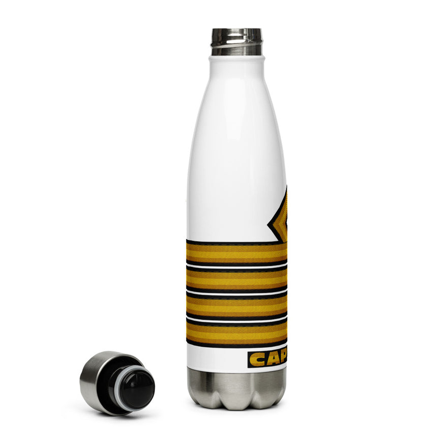 Stainless Steel Water Bottle CAPTAIN - IamSEAWOLF shop