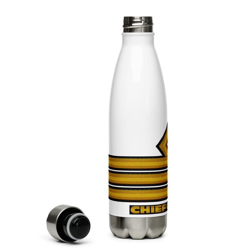 Stainless Steel Water Bottle CHIEF OFFICER - IamSEAWOLF shop