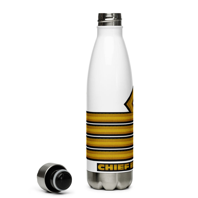 Stainless Steel Water Bottle CHIEF ENGINEER - IamSEAWOLF shop