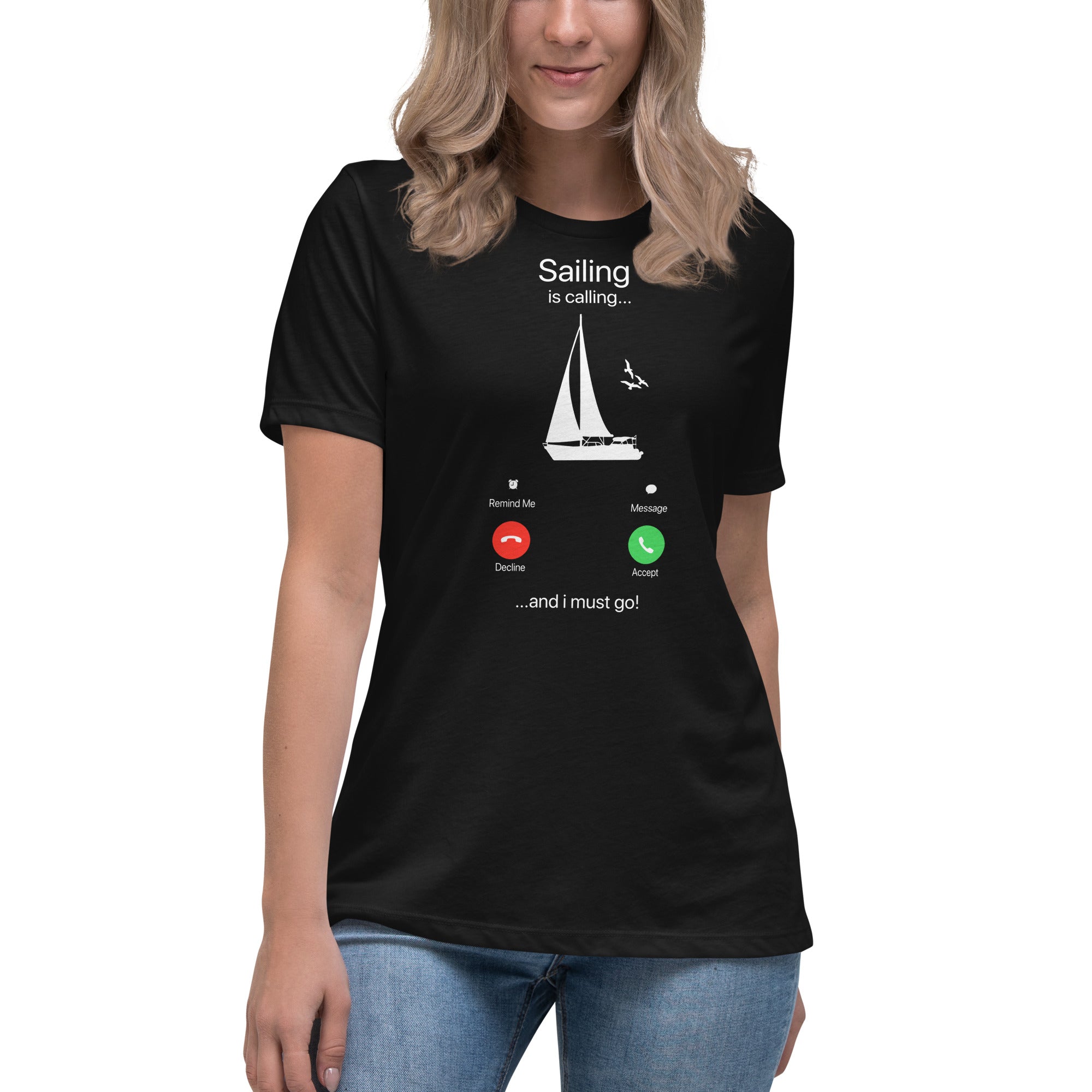 Women's T-Shirt Sailing is calling - IamSEAWOLF shop